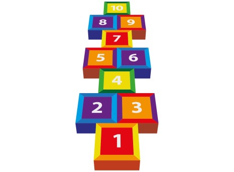 DecoMark™ 3D Hopscotch 4790 x 2360 mm, VPE = 1