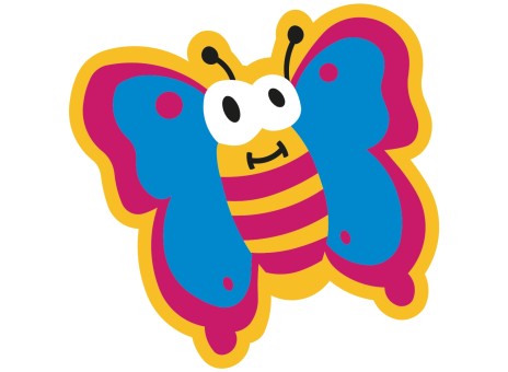 DecoMark™ Tiere: Schmetterling 400 x 400 mm, VPE= 1