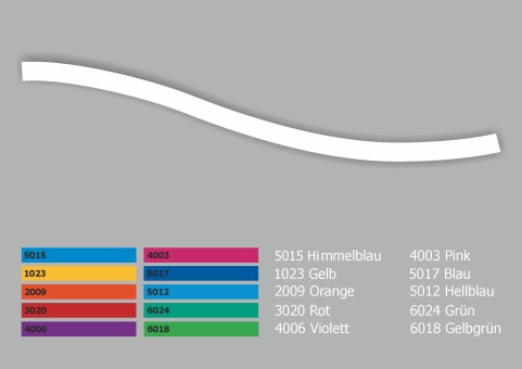 DecoMark™ Bend & Shape weiße oder farbige Linien zum freien Gestalten 