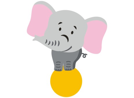 DecoMark™ Tiere: Elefant 502 x 603 mm, VPE= 1