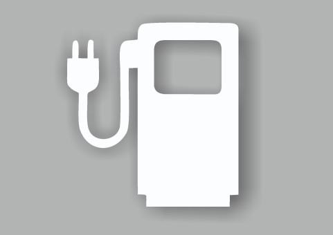 PREMARK® E-Auto-Symbol Ladestation für Elektrofahrzeuge 1500 x 1400  mm, VPE = 1