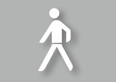 PREMARK® Symbol Fußgänger 