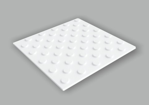 TacPad THP gemäß DIN Norm 32984 Weiß, VPE = 20