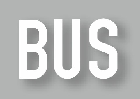 PREMARK® Schriftzug BUS 