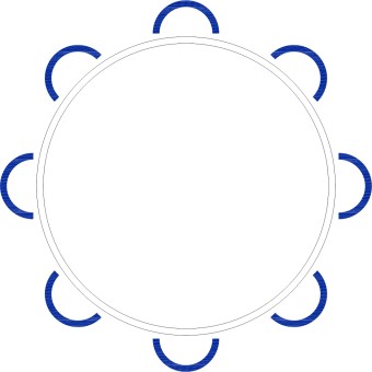 DecoMark™ 2D Plumpssack 4500 x 4500 mm, VPE= 1